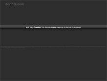 Tablet Screenshot of dorinta.com